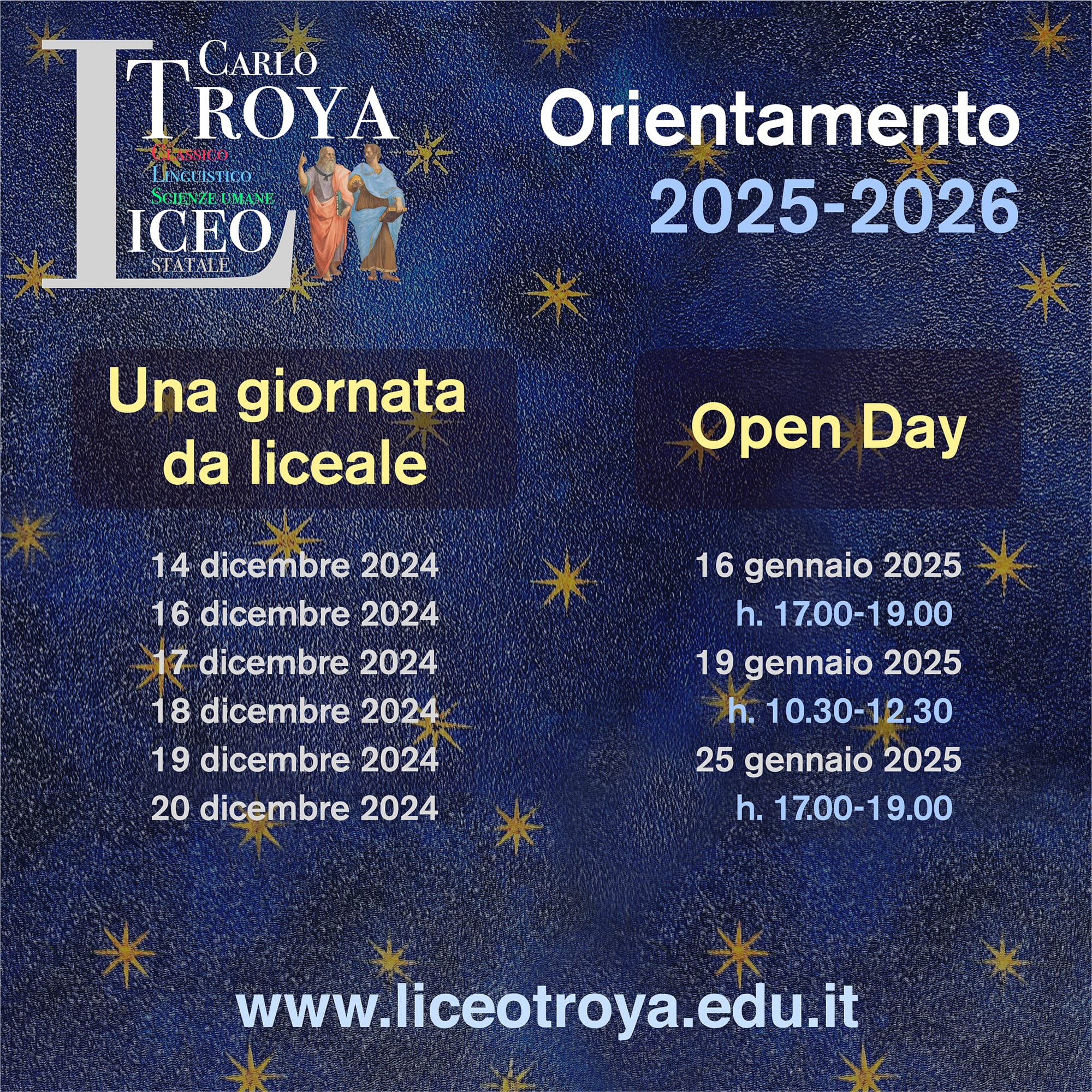 Orientamento in ingresso iscrizioni A.S. 2025/26